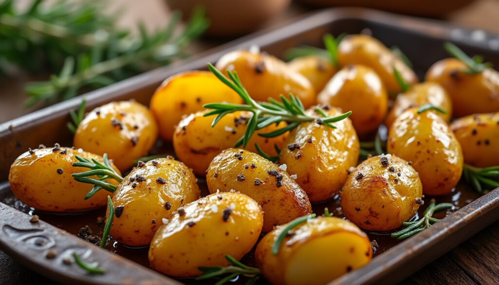 découvrez nos astuces pour réussir la cuisson des pommes de terre grenaille au four, obtenez une texture dorée et croustillante à chaque fois.