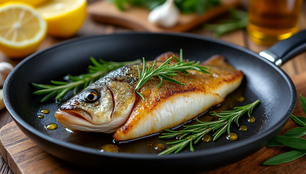 découvrez nos astuces pour cuisiner le black bass à la poêle, obtenir une cuisson parfaite et savourer un plat délicieux et fondant.
