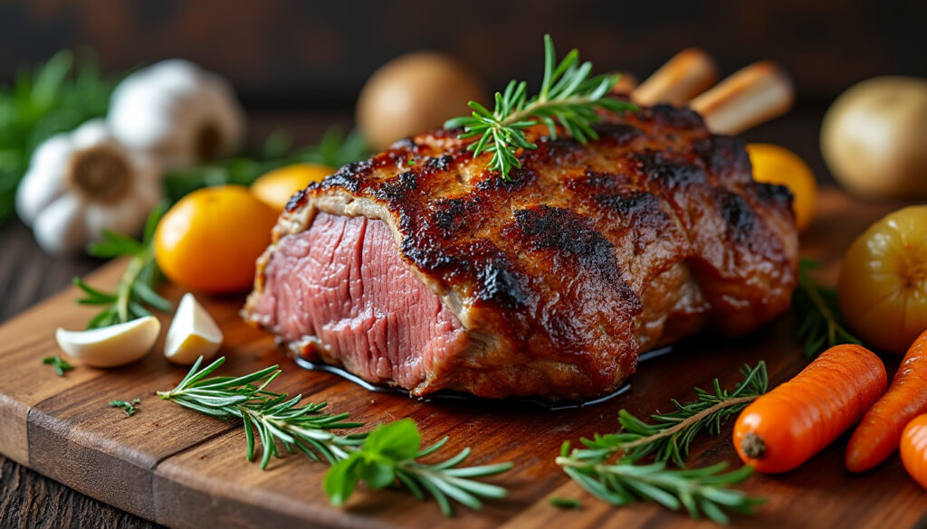 découvrez la recette parfaite de l'épaule d'agneau au four pour une viande fondante et savoureuse, idéale pour un repas convivial et gourmand.