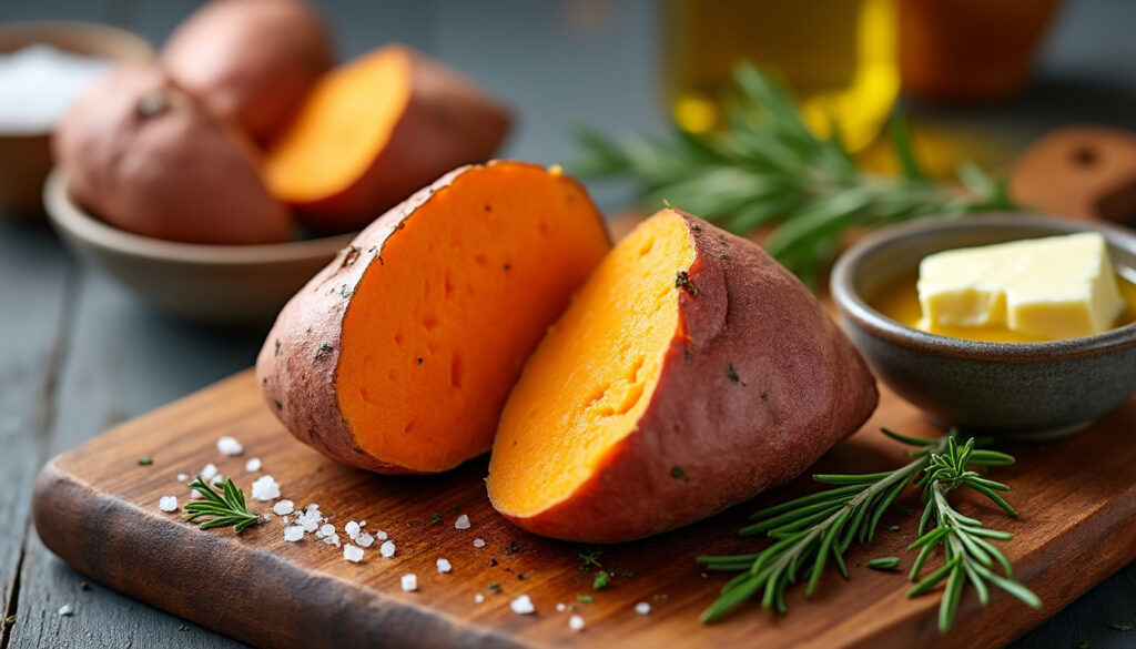 découvrez nos astuces pour réussir la cuisson de la patate douce au four, tendre et pleine de saveurs. guide facile pour un plat savoureux et fondant.