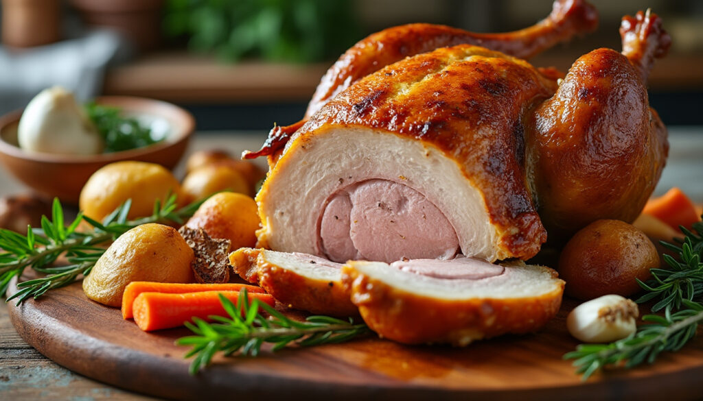 découvrez l'astuce simple pour cuisiner une pintade au four avec une chair tendre et savoureuse, parfaite pour un repas gourmand et réussi.