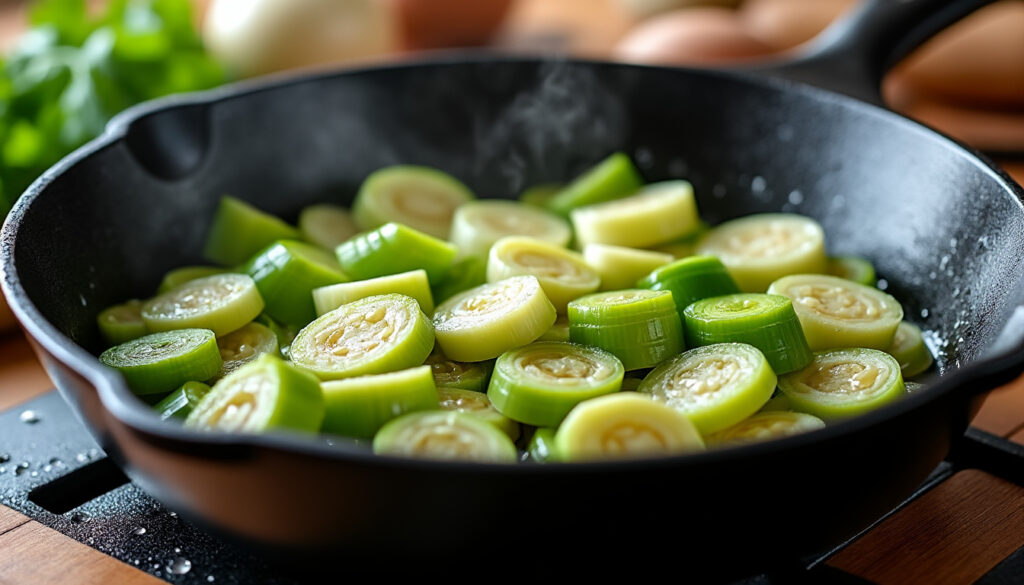 découvrez comment cuire facilement les poireaux à la poêle pour révéler toute la saveur de ce légume d'hiver. une recette simple et rapide pour sublimer vos plats.
