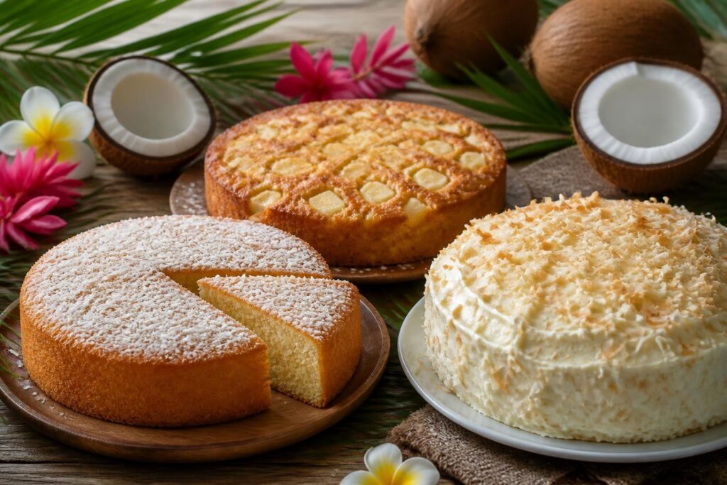 découvrez nos recettes faciles et moelleuses de gâteau noix de coco du monde entier, pour un dessert délicieux et exotique à partager en famille ou entre amis.