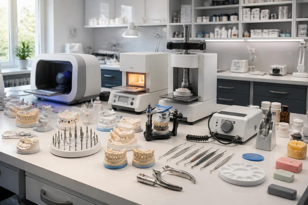 découvrez le matériel de laboratoire dentaire capdentaire, des équipements indispensables pour des travaux précis et de qualité en odontologie.