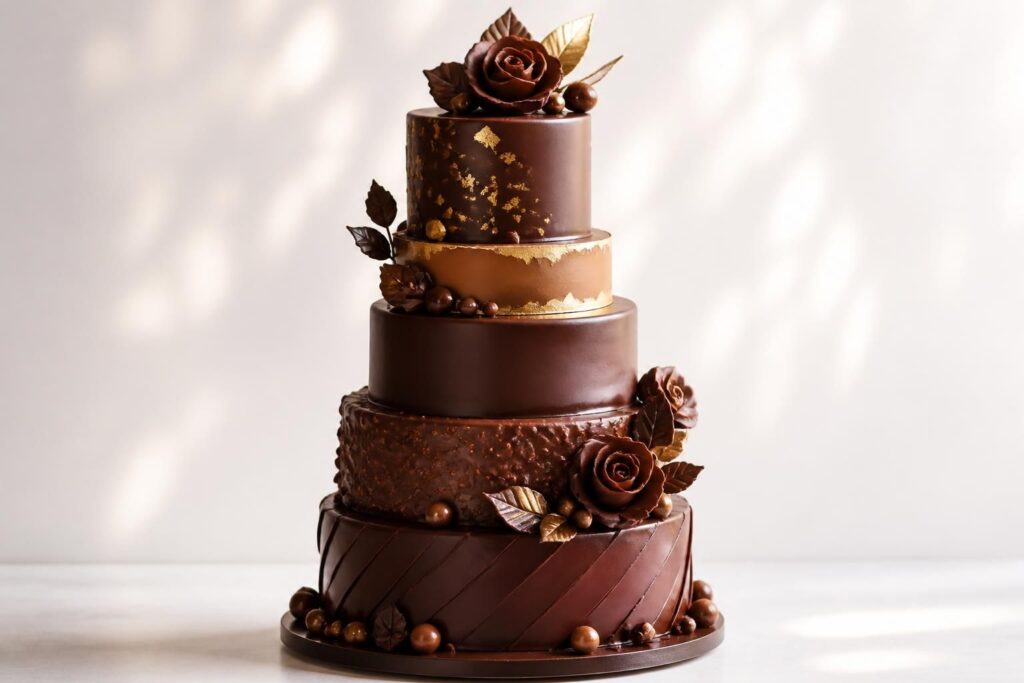 découvrez nos idées originales de pièces montées en chocolat, parfaites pour mariage, anniversaire et autres créations gourmandes.