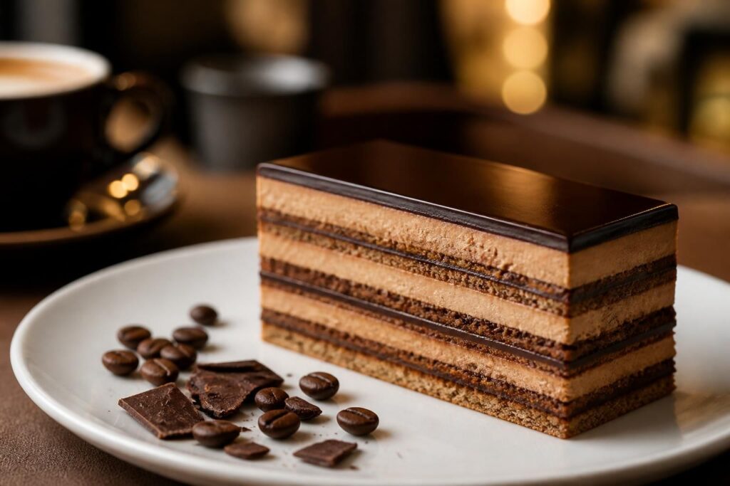 découvrez la recette de l’opéra chocolat, un dessert gourmand qui marie à la perfection les saveurs intenses du café et du chocolat pour un moment de plaisir unique.