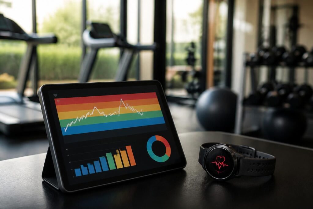 calculez facilement vos zones de fréquence cardiaque pour optimiser vos séances d'entraînement sportif et améliorer vos performances.