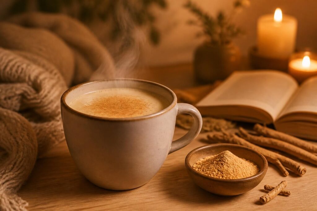 découvrez notre recette de moon milk à l'ashwagandha pour des soirées apaisantes et relaxantes. profitez des bienfaits naturels de cette boisson traditionnelle pour mieux dormir et réduire le stress.