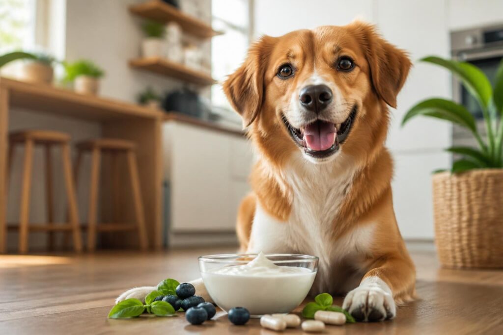 découvrez les bienfaits du yaourt probiotique pour chien, un allié naturel pour lutter contre la diarrhée et améliorer la santé digestive de votre animal.