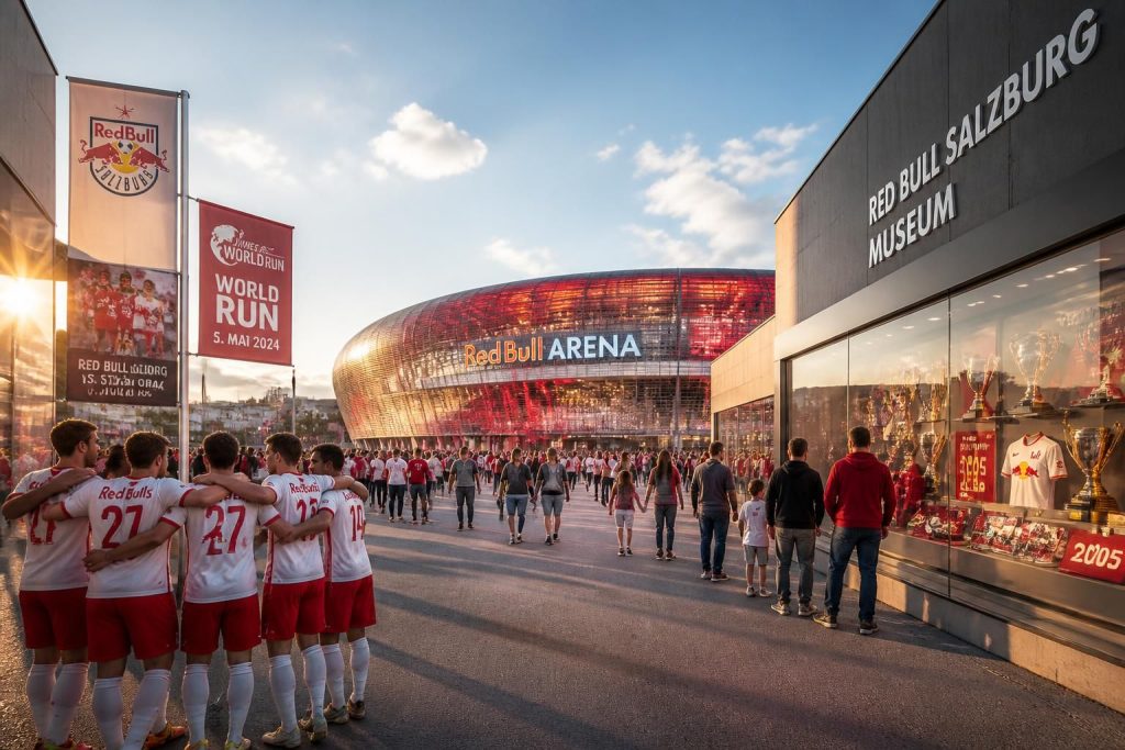 découvrez tout sur salzburg red bull : les équipes, l'aréna, le musée et les événements incontournables à ne pas manquer pour les fans et visiteurs.